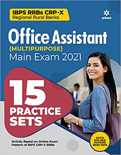 15 Practice Sets for IBPS RRB CRP  X Office Assistant Multipurpose Main Exam 2021